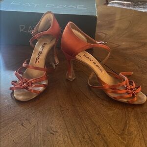 Ray Rose Blizzard Satin Dance Shoes
